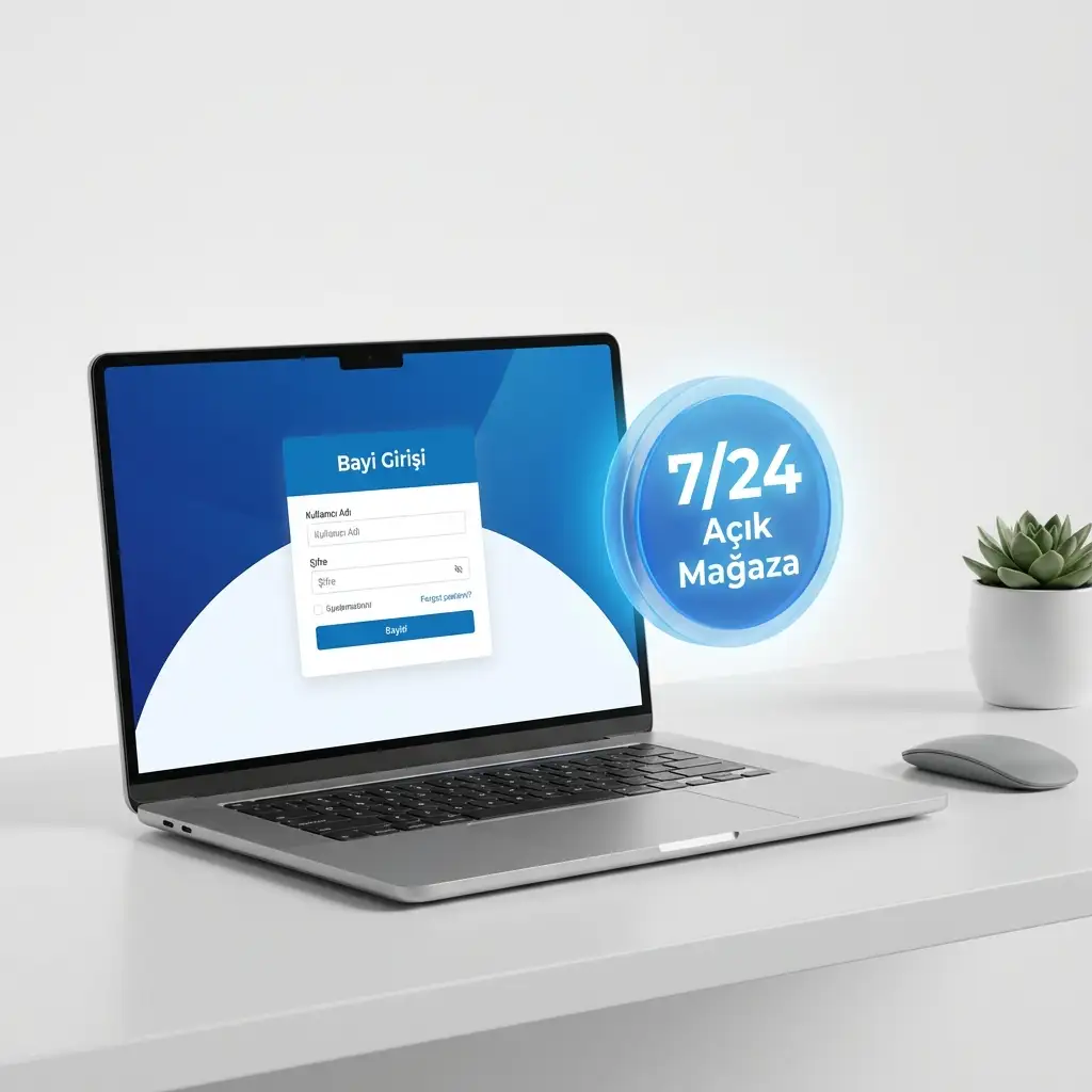 B2B Bayi Girişi Ekranı