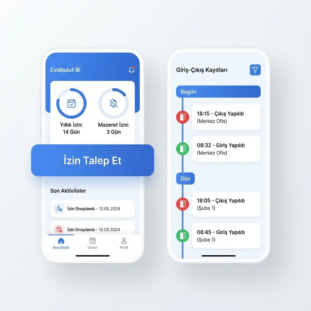 Evobulut Mobil İK Uygulaması