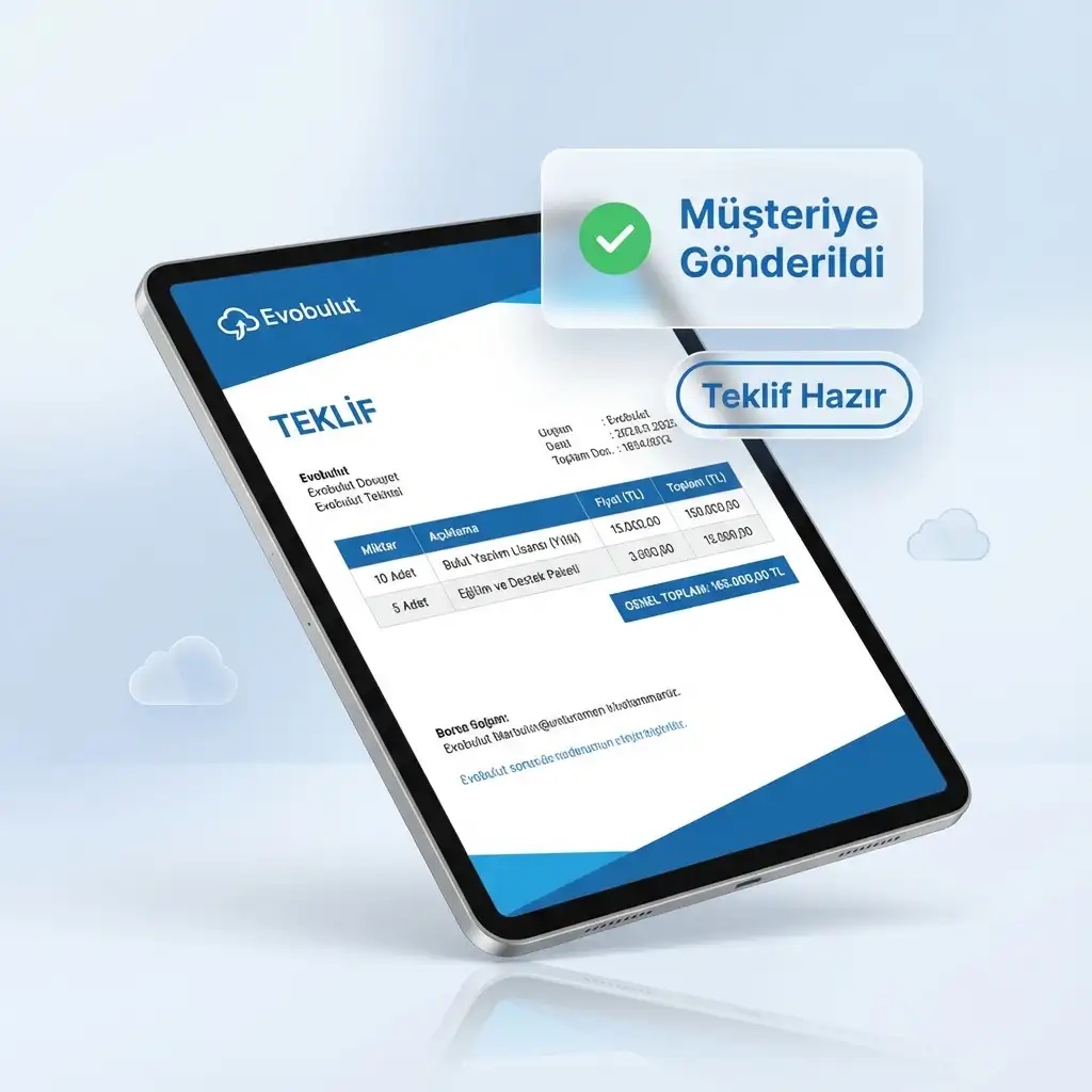 Profesyonel Türkçe Teklif Şablonu ve Takibi