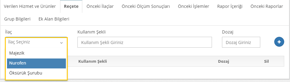 Hasta Takip Reçete Girişi Nasıl Yapılır