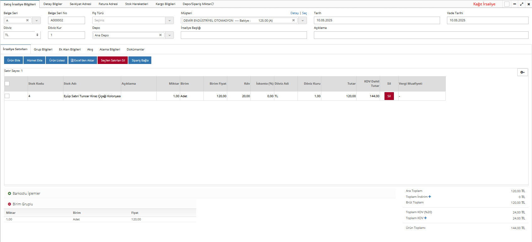 SATİS_İADE_İRSALİYESİ_SATİRLİ