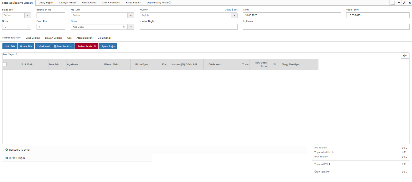 SATİS_İADE_İRSALİYESİ