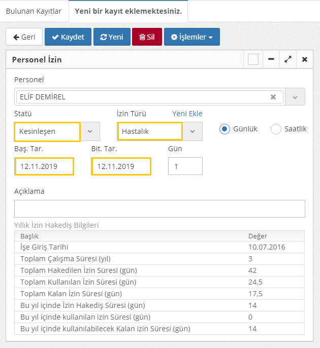 İzin İşlemleri Nasıl Yönetilir?