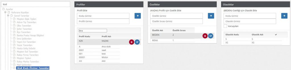 Kod Üretme Sihirbazı Nasıl Kullanılır?
