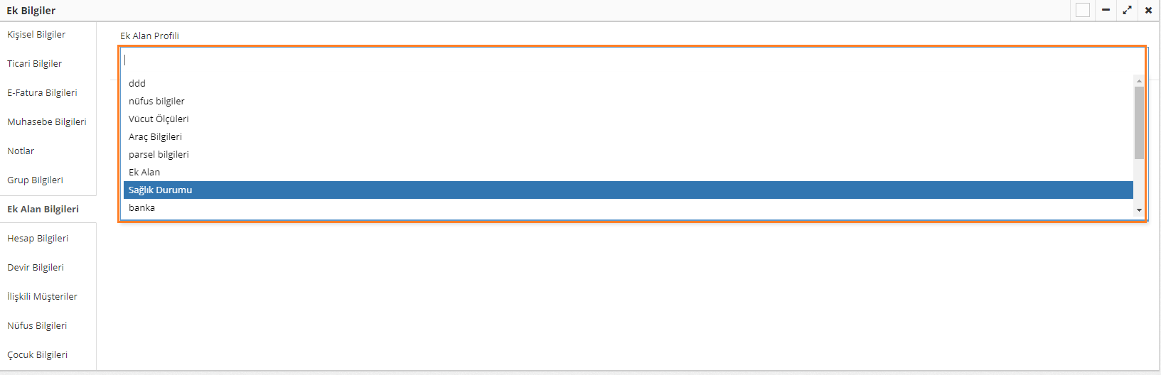 Ek Alan Bilgileri Nasıl Kullanılır ?