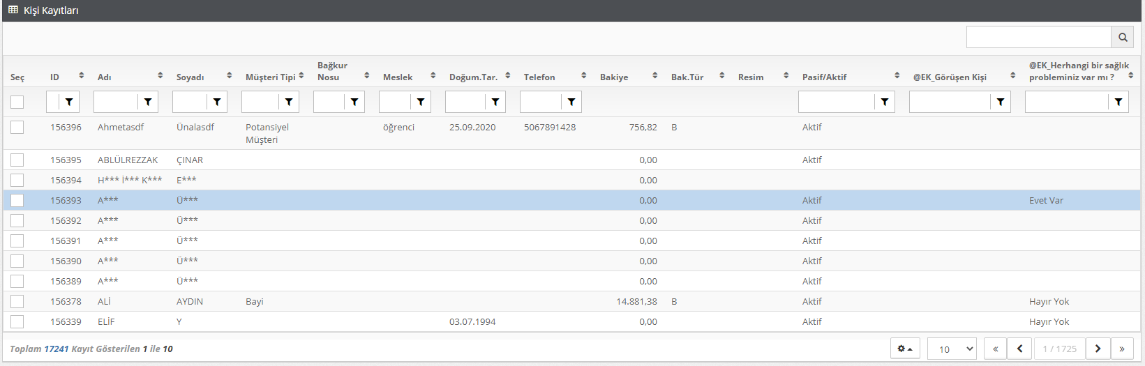 Ek Alan Bilgileri Nasıl Kullanılır ?